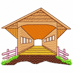 Bridges Embroidery Design 9 Bridges Embroidery Design 9